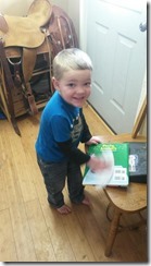 Kaleb washing books Kaleb washing books