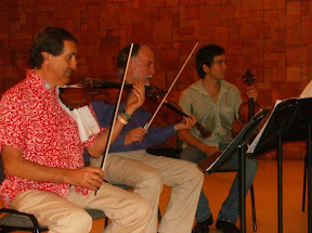 Cuarteto Chilingirian. Cátedra Música de Cámara a Músicos de Fesnojiv. Cumaná. Enero 2010
