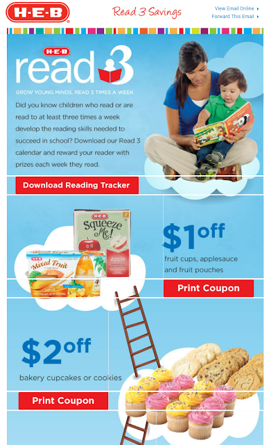 Melissa's Coupon Bargains: $11 worth of HEB printable coupons