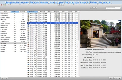 Mac File Size Viewer
