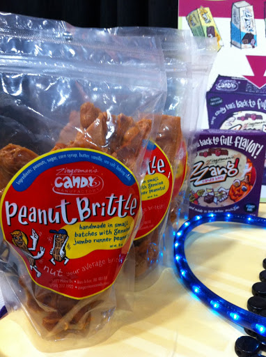 A deeply-roasted peanut flavor sets Zingerman's brittle apart. A deeply-roasted peanut flavor sets Zingerman's brittle apart.