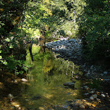 07/07/09 tra Aciberos e Lubian si attraversano numerosi corsi d'acqua