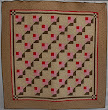 Rosebud quilt by Audrey Woods quilted with Daisy Swirl