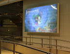 The facade of the museum used an image from my piece to advertise the show.  Almost all the branding/media for the show was based on my art.