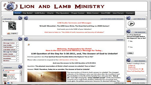 Lion and Lamb Ministry App
