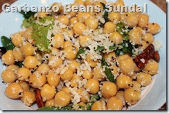 Garbanzo Beans Sundal