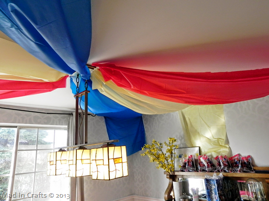tablecloth ceiling tablecloth ceiling