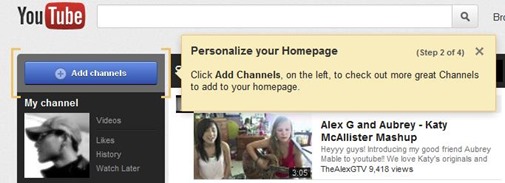 YouTube-personalizacion