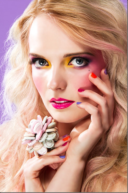 Face art Food Карла Пауэлл (Karla Powell) Face art Food Карла Пауэлл (Karla Powell)Face art,фейс-арт, визажист фотограф Photographer Рич Нинтон (Rich Hinton),Food Inspired Make-up & Hair Project,макияж и волосы различными продуктами питания,