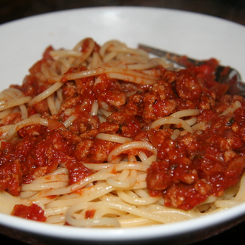 resepi: spaghetti bolognese ayam  spicy spaghetti tropicana