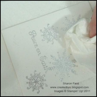 Super Saturday, Faux Foil, Technique, Tutorial, Created by You, Sharon Field, Createdbyu, blogspot, stamps, supplies, online store, shop online, new products, new techniques, tips