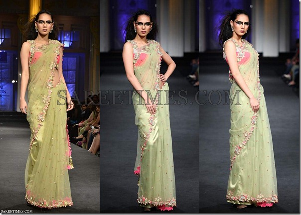 Shane_Falguni_Green_Embroidery_Sari