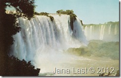 Iguacu Falls, Brazil Postcard pg. 1