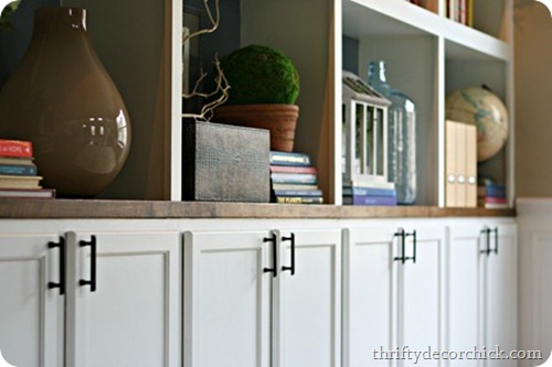 dining room built in cabinets