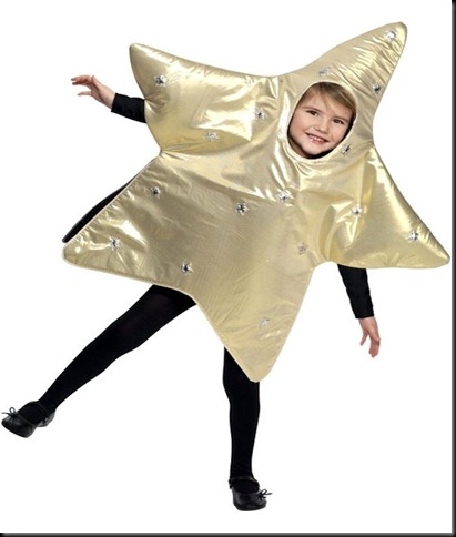 disfraz para navidad de estrella