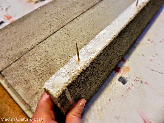 glue and toothpicks glue and toothpicks