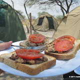 Tuna sandwich.  I ate a few of those in Namibia.
