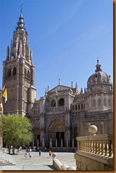 Toledo, cathedral and square Toledo, cathedral and square
