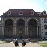 The stage at Wallenstein Palace