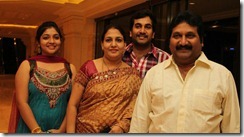 Mano, Shakir, Jameela at Sneha & Prasanna Reception