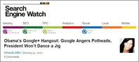 Obamas Google+ Hangout Google Angers Potheads, President Won’t Dance a Jig