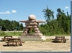 8074 Ontario Trans-Canada Highway 17 Vermilion Bay - Inukshuk