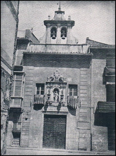 Casa natalicia de Sant Vicent. Fachada. Años 30