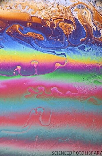 Sunlight Soap Sri Lanka. Soap bubble landscape.
