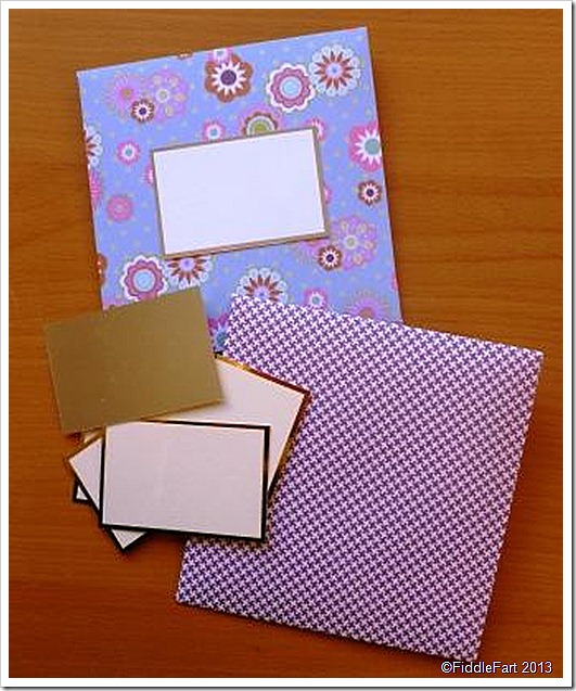 handmade notelets handmade notelets