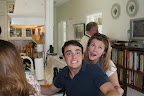 Cousins after too much Easter Chocolate!