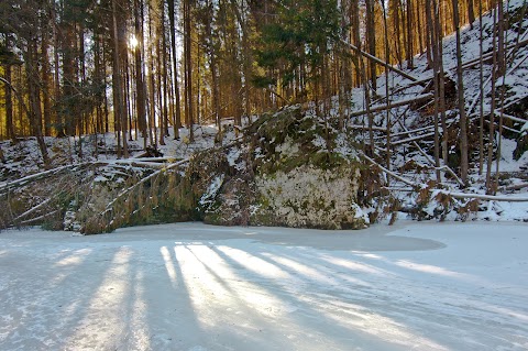 Zamrznutý prielom Hornádu, Slovenský raj.