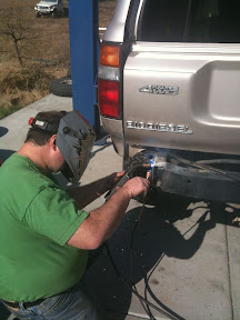 Mike of http://www.westcoastcruisers.com helped with the Kaymar rear bumper install.