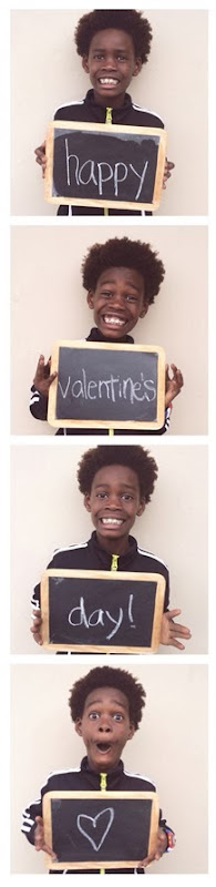 easy photobooth strip DIY #Valentines for #valentinesday