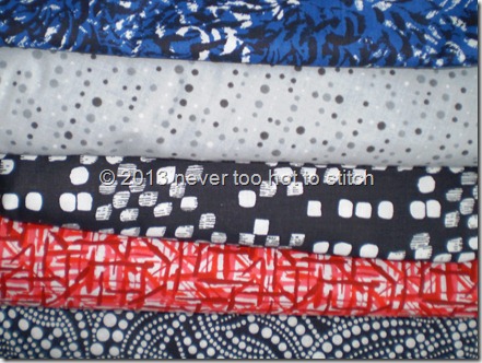 2013 January backing fabrics