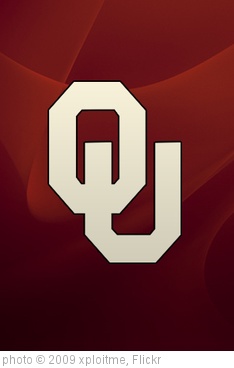 'Oklahoma Sooners iPhone wallpaper' photo (c) 2009, xploitme - license: http://creativecommons.org/licenses/by-sa/2.0/