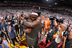 lebron james nba 110511 mia vs bos 22 game 5 Dwyane Wade & LeBron James lead Heat past Celtics into East finals