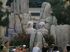 Baby eagles at the Bellagio Conservatory and Botanical Garden.