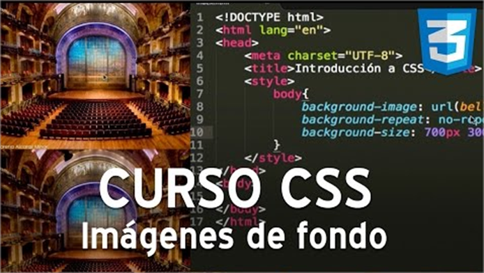 Curso CSS, como usar los colores e imágenes de fondo
