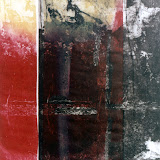 "Le rideau humide de l'espace" 1994; C3 C5/eau-forte, aquatinte;