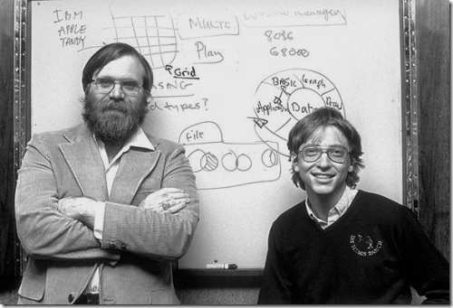 Bill Gates and Paul Allen