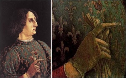 Pollaiuolo, Portrait de Galeazzo Sforza 1471 Pollaiuolo, Portrait de Galeazzo Sforza 1471