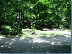 7021 Doe Lake Campground Rizzort - view from our front window