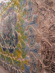 Mural de Gabriel Baggio en la galería Schlifka/Molina