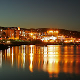 Duluth at Night from Canal Park / Minnesota