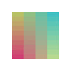 color palette 26, 2012, digital c-print (single edition), 40 x 40 in.