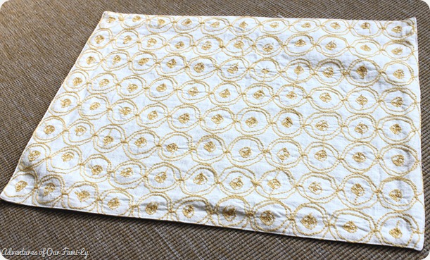 no sew pillow case target place mat