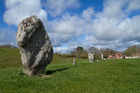 The Avebury ring is the oldest stone ring that is known to be in existence anywhere in the world. 2500BC