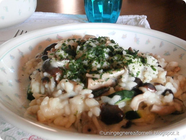 risotto pioppini zucchine light vialone risotto pioppini zucchine light vialone