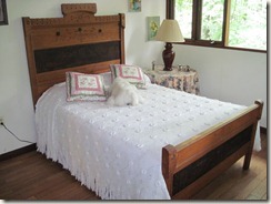 Fran's bedspread on her bed 2