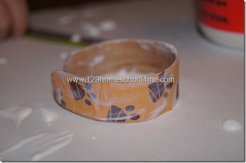 Mod Podge Decorated Craft Stick Bracelet Mod Podge Decorated Craft Stick Bracelet